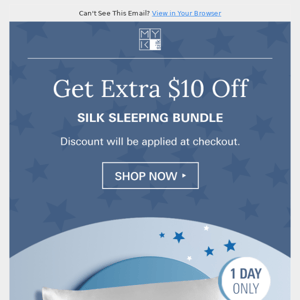 🚨Limited Time: Get Extra $10 Off Silk Sleeping Bundle