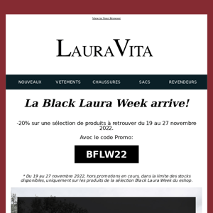 La Black Laura Week c'est dès maintenant