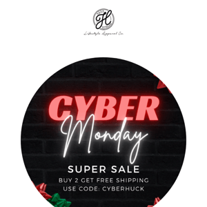 Cyber Monday is here!!