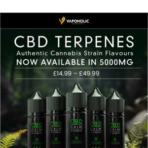 Authentic CBD E-Liquid Terpenes: Stronger than ever 💚