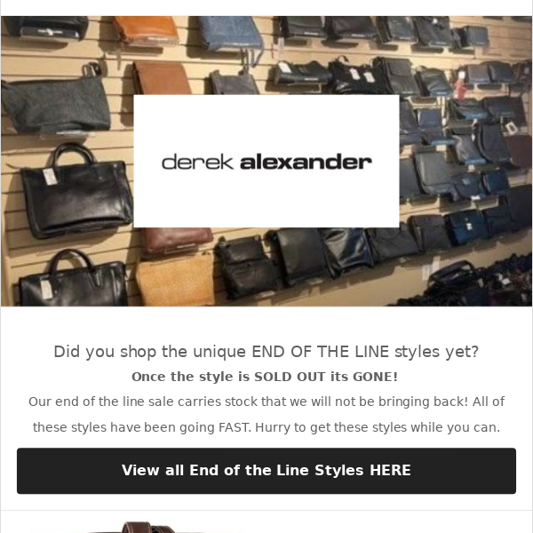 End of the Line SALE