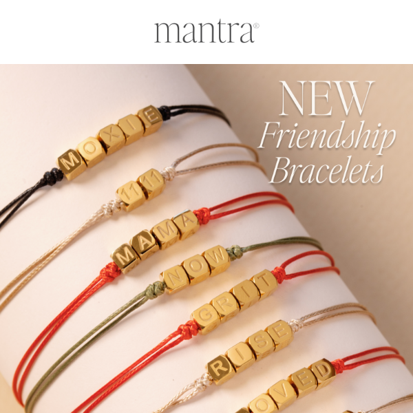 NEW: Friendship Bracelets 🫶