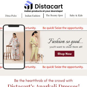 Dear Dista Cart, Gift FASHION to yourself, only from Distacart 🎁