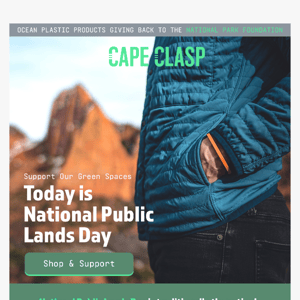 Today is National Public Lands Day! ⛰️