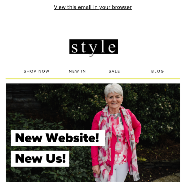 New Website, New Us! 🌸🌼🌺