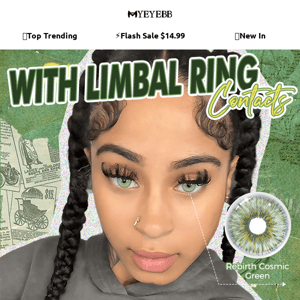 Have You Tried Limbal Ring Contacts? 🤔