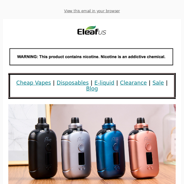 🔥$8 off for this Eleaf vape! Today Only