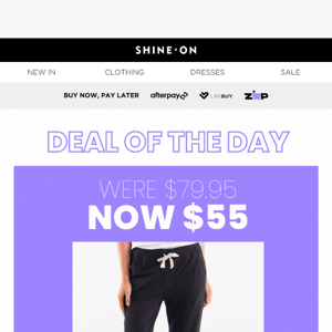 NOW $55 for these comfy Elm lounge pants!!! 😱