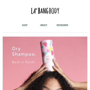 Rapid Waterless Dry Shampoo 💆