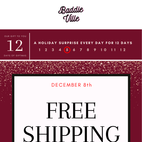 🎁 FREE SHIPPING Today Only !!