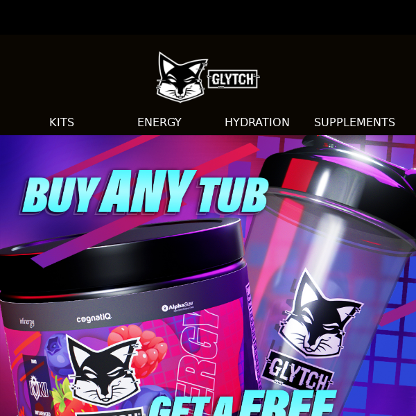 🚨 Hydrate Like a Pro 🚨 Buy ANY TUB & Get a FREE Shaker 🎉