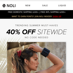 40% Off Summer Must-Haves