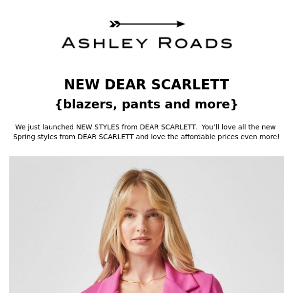 🌺 NEW DEAR SCARLETT Blazers, Pants and more!