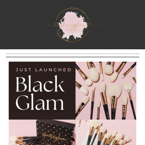 💣 💞JUST LAUNCHED!! 15 PCS BLACK GLAM BRUSH SET! 💣  💞