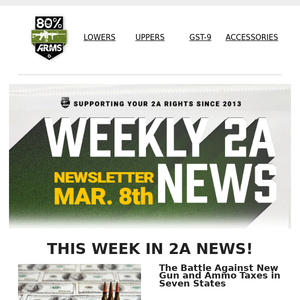 2A Newsletter - Week of March 8th!