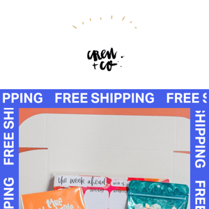 FREE SHIPPING this weekend only!!