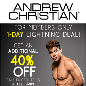 Members-Only 1-DAY Lightning Deal