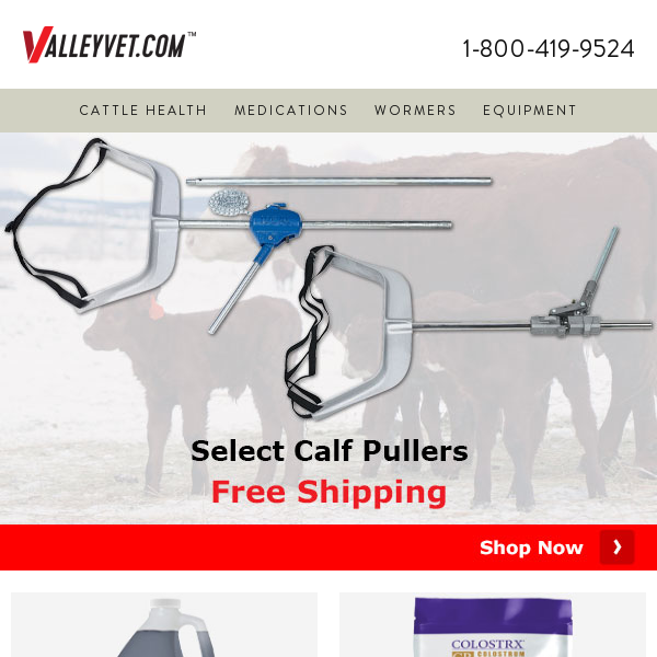 Order This Calf Puller, Get Free Freight!