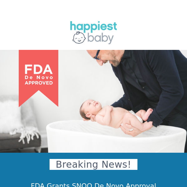 Breaking News: SNOO Gets FDA De Novo Approval
