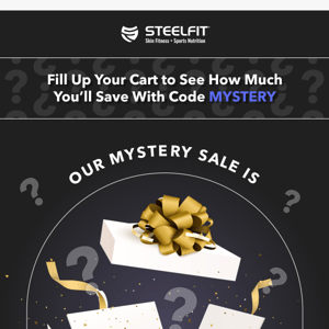 Our Mystery Sale is LIVE 👀