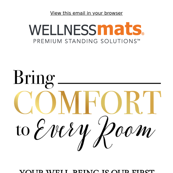 WellnessMats® The Best Relief from Hard Floor Surfaces
