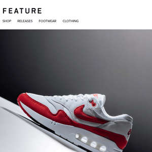 Nike Air Max 1 ’86 Original ‘Big Bubble,’ Nike x Off-White Air Force 1 Mid ‘Pine Green’ + More