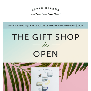 The Holiday Shop is Open!