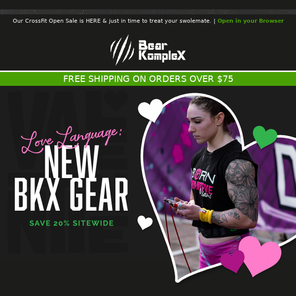 💘 Love Language: New (20% Off) BKX Gear