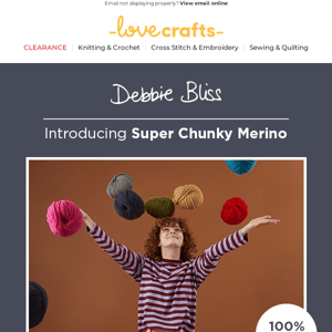 🧶 Meet my NEW yarn: Super Chunky Merino (+ 8 patterns)