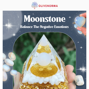 🤍Healing Moonstone Balance The Negative Emotions!