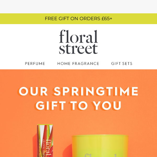 Enjoy a free Springtime Gift worth £29! 🌸