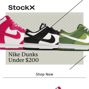These Dunks Are All Under $200