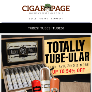 Down the Tubes… premium tubos hit sale rack