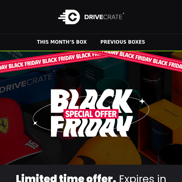 BLACK FRIDAY | First Box Discount!