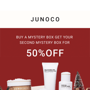 ⏳BOGO 50% OFF Mystery Boxes STARTS NOW!