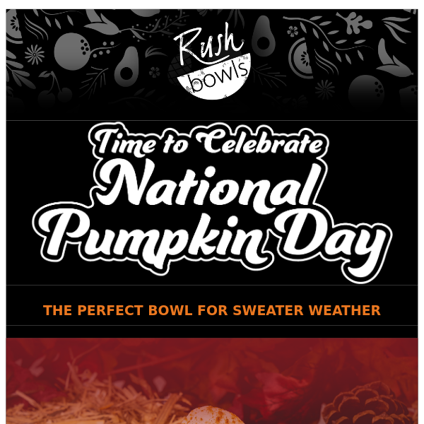 $6 PSBs for National Pumpkin Day!
