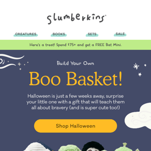 Build Your Own Boo Basket 👻🎃