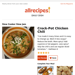 Crock-Pot Chicken Chili