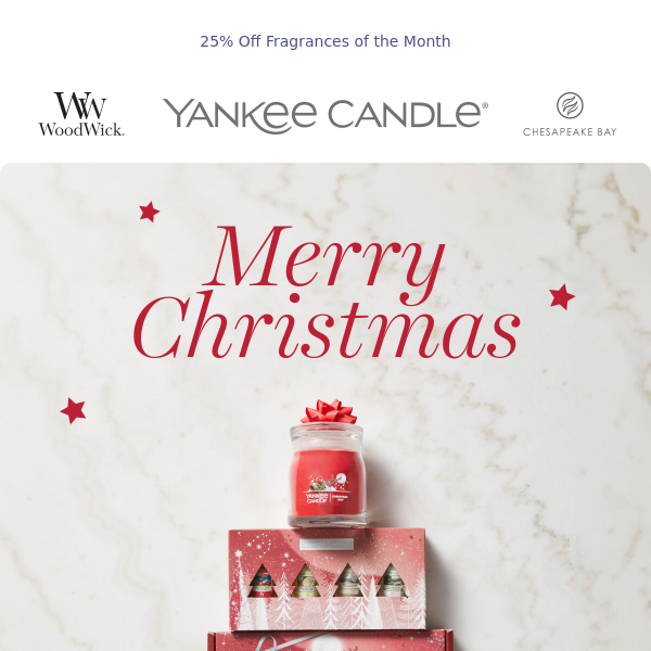Merry Christmas from Yankee Candle®