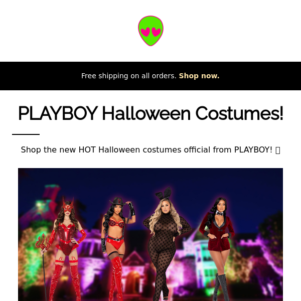 Playboy + Halloween!