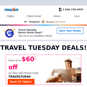 ✈ It's Travel Tuesday...Time to Save on Your Trip!