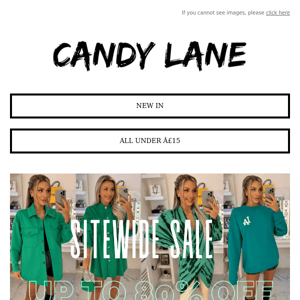 SITEWIDE SALE ENDS MID NIGHT - UPTO 80% OFF