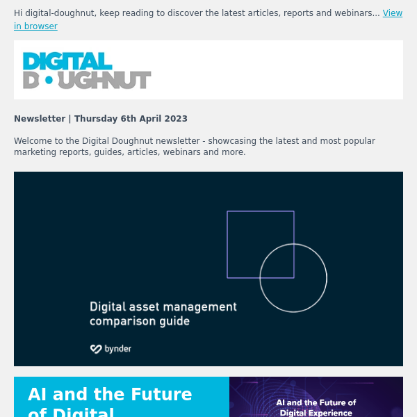 [Newsletter] AI, Customer Experience, Mcommerce + Much More 📰