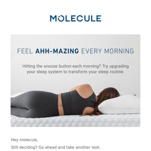 Your MOLECULE 2 AIRTEC MATTRESS WITH MICROBAN is waiting...