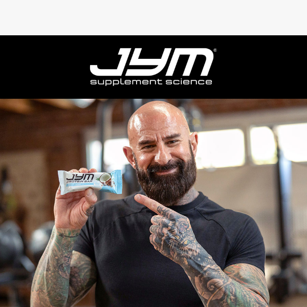 Introducing My Game-Changing JYM Protein Bar – Great Macros, Amazing Taste!