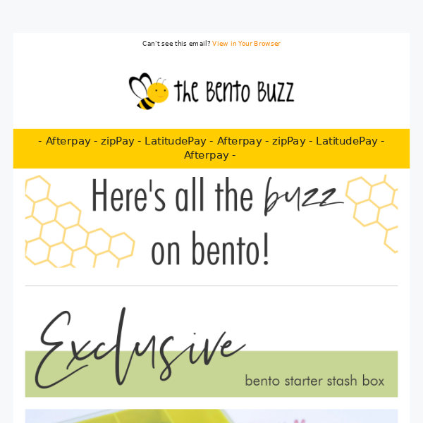Bento Starter Stash Box! TBB Exclusive 🔥