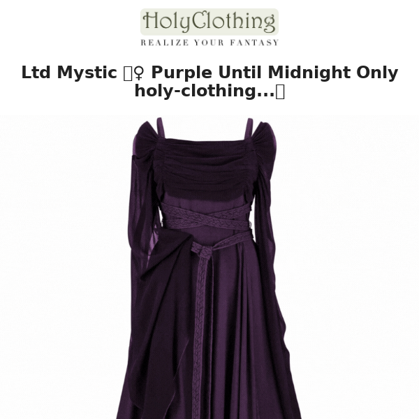 Hurry, 81 Mystic 🧙‍♀️ Purple Styles 🪦 R.I.P. @ Midnight Holy Clothing... ⏰