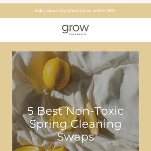 5 Best Non-Toxic Spring Cleaning Swaps 🧼