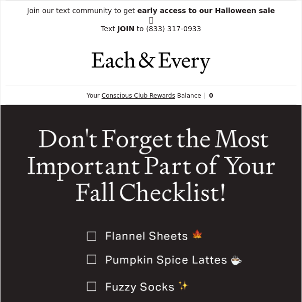 important changes for fall