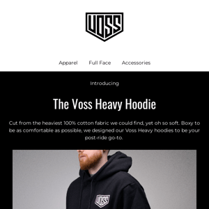 Voss Helmets Hoodie Season is here!